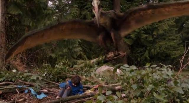 Primeval New World S1X01 with the monster