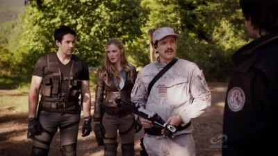 Primeval New World S1x13 - Colonel Hall tells them they will come along for a debrief