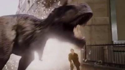 Primeval New World S1x13 - T-Rex goes wild