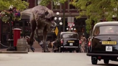 Primeval New World S1x13 - T-Rex rampages in the UK