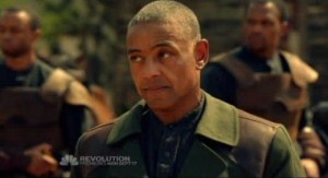 Revolution S1x01 - Captain Neville portrayed by Giancarlo Esposito