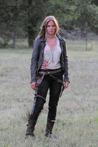 Revolution S2x02 - Charlie gets shot "There Will Be Blood" Episode 202 -- Pictured: Tracy Spiridakos as Charlie Matheson -- (Photo by: Bill Records/NBC)
