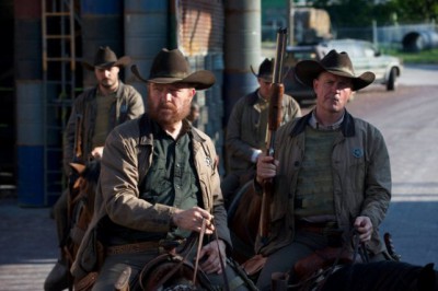 Revolution S2x05 - The Texas Rangers arrive in Willoughby"One Riot, One Ranger" Episode 205 -- Pictured: Jim Beaver as Texas Ranger John Franklin Fry -- (Photo by: Felicia Graham/NBC)