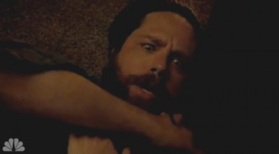 Revolution S2x04 - Aaron is found on the floor having nightmares again