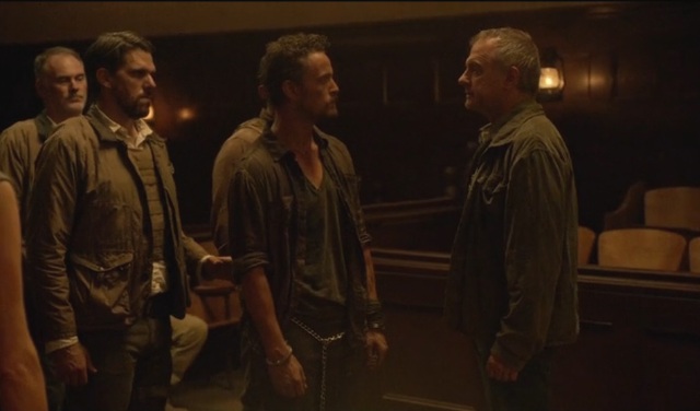 Revolution S2x06 - Gene Porter introduces himself to Monroe prior to the execution