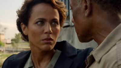 Revolution S2x06 - Neville tells Allenford she will be free to go when he lays eyes on his son Jason