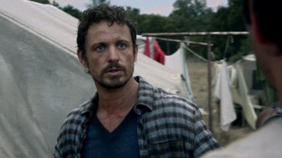 Revolution S2x06 - Sebastion Monroe as a younger man in the refugee camp