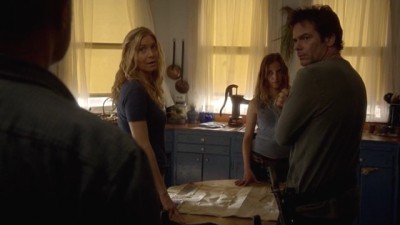 Revolution S2x07 - Gene Porter confesses to Miles, Rachel and Charlie