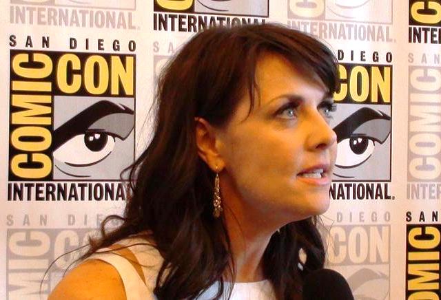 Comic-Con 2011 Sanctuary Press Amanda Tapping 