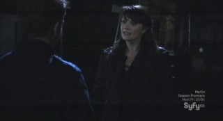 Sanctuary S4x13 - Magus in the old city with Will