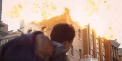 Agents of SHIELD S1x01 - Explosion across the street from toy store