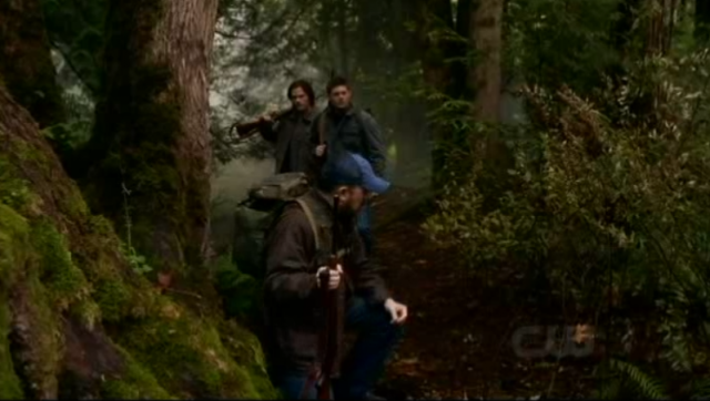 Supernatural S7x09 - Hunting in the Woods