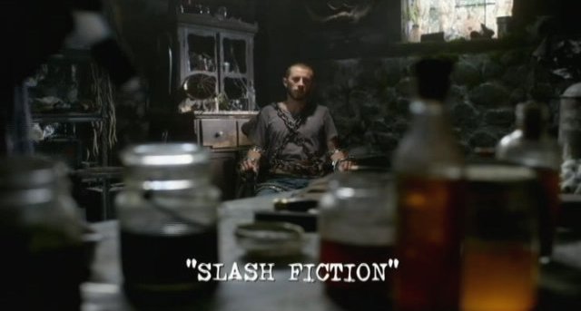 Supernatural S7x06 - Slash Fiction Title slide