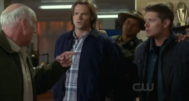 Supernatural S7x06  - Telling the boys off