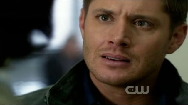 Supernatural S7x10 - Dean refusing to believe Bobby may die