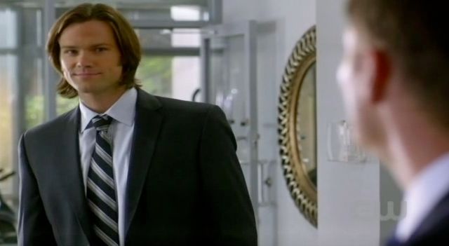 Supernatural S7x13 - Sam thinks Dean getting blown off is funny