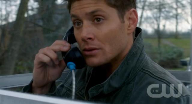 Supernatural S7x14 - On the phone earlier