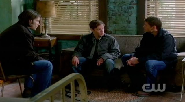 Supernatural S7x15 - Sam and Dean talk to Jeffrey about the demon