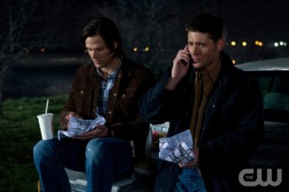 Supernatural S7x19 - Sam and Dean in Of Grave Importance 