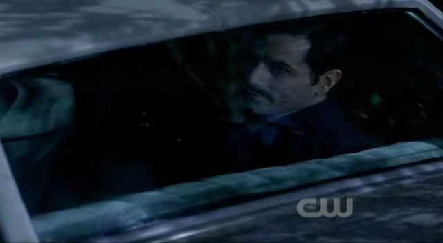 Supernatural S7x19 - Whitman in car with Sam and Dean