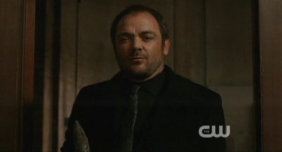 Supernatural S8x02 - Crowley mythology is defeated for time being