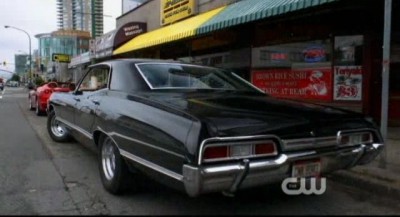 Supernatural S8x02 - The Impala is SAFE for now