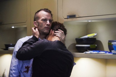 The Expanse S1x06 Miller gets a much needed hug from Octavia and returns the favor