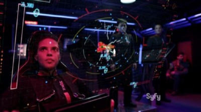 The Expanse S1x04 On the bridge of the MCRN Donnager