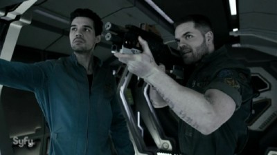 The Expanse S1x06 Holden and Amos draw down on Colonel Johnson