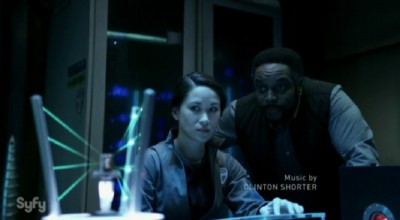The Expanse S1x07 Colonel Johnson seeks answers at Tycho Station