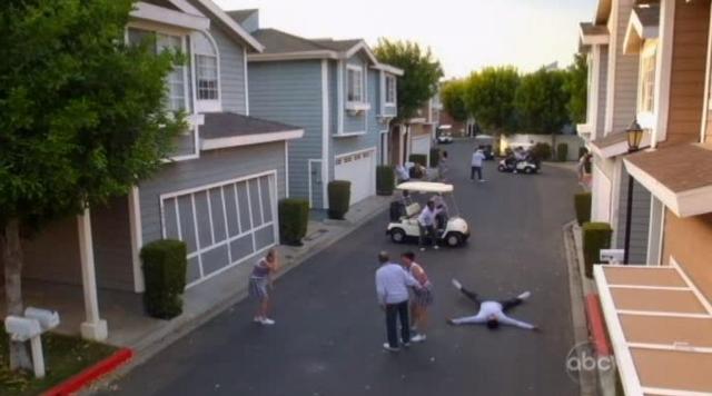 The Neighbors S1x03 Community pain