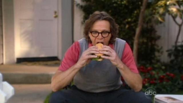 The Neighbors S1x10 Larry eats