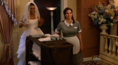 The Neighbors S1x22 - Debbie as maid