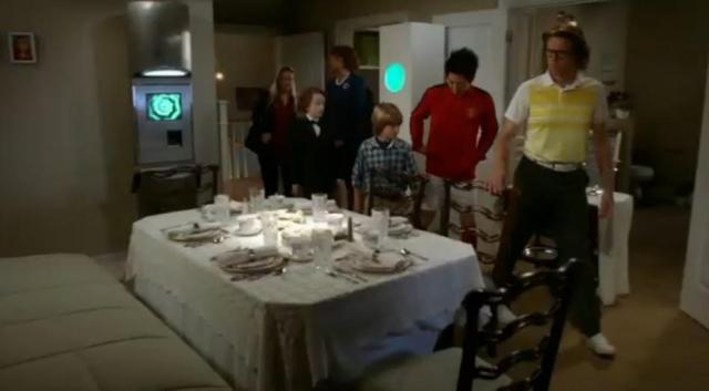 The Neighbors S2X03 dinner upstairs