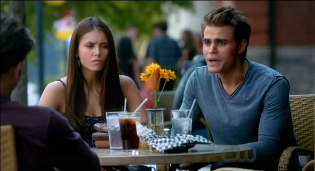 The Vampire Diaries 3x07 Alaric and Elena are wary of Stefan