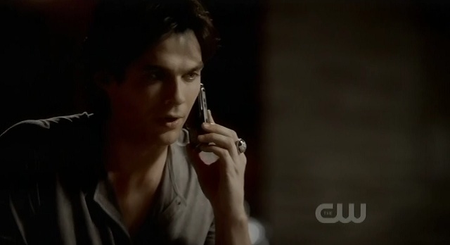 The Vampire Diaries 3x06 Damon calls Elena