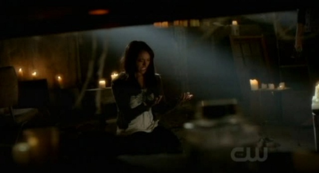 The Vampire Diaries 3x07 Bonnie chanting spell