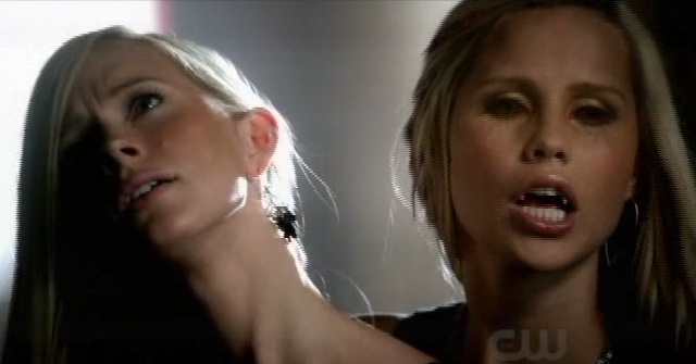 The Vampire Diaries S3x08 - Rebekah shows Elena who is boss