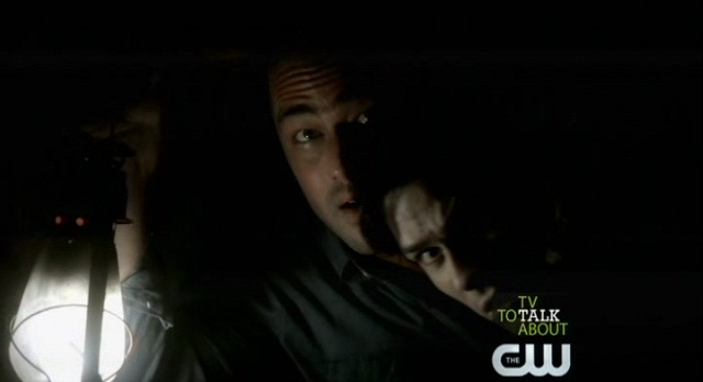 The Vampire Diaries 3x07 Mason and Damon go exploring