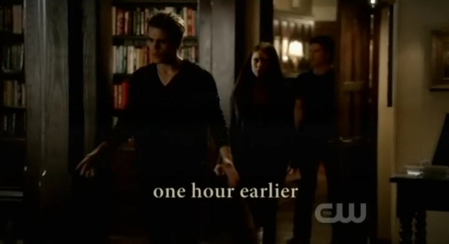 The Vampire Diaries S3x09 - The trio schemes a plan one hour earlier