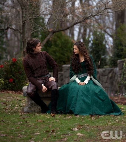 The Vampire Diaries S2x19 - Daniel-Gillies-and-Nina-Dobrev in Klaus