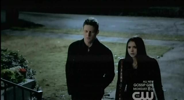 The Vampire Diaries S3x13 Matt walks Elena home