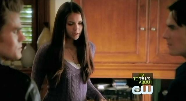 The Vampire Diaries S3x14 Elena Stefan and Damon