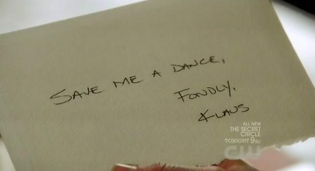 The Vampire Diaries S3x14 Klaus sends invitation to Caroline