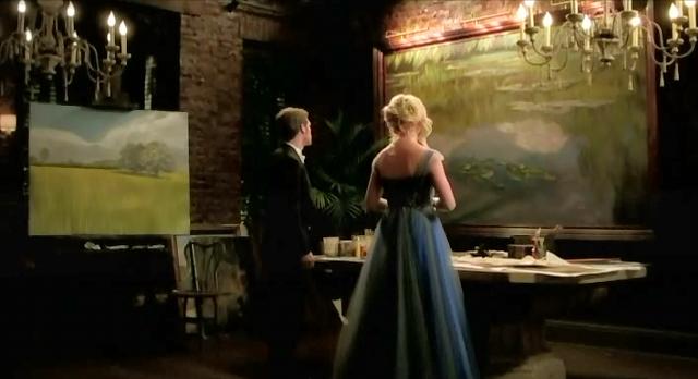 The Vampire Diaries S3x14 Klaus shows Caroline his passion for paintings