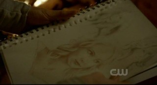 The Vampire Diaries S3x15 - Drawings of Caroline