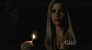 The Vampire Diaries S3x15 - Rebekah is ready to BBQ Elena