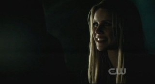 The Vampire Diaries S3x15 - Rebekahs smile belies her delight in having Elana trapped