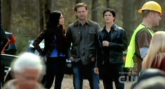 The Vampire Diaries S03x17 Damon at Wickery bridge