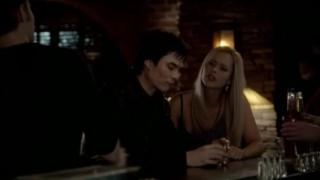 The Vampire Diaries 3x16 - Rebekah asks Damon about his family, trying to get information about the old oak tree